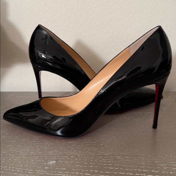 Christian Louboutin Shoes - Christian Louboutin Kate Black Patent Heels